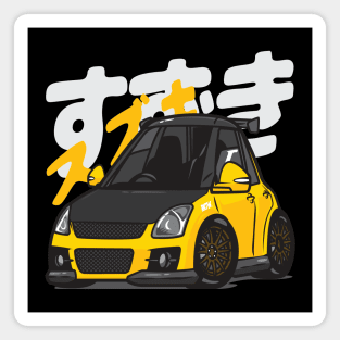 Suzuki Swift ZC31s Chibi Magnet